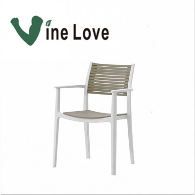 Hot sale new design high quality outdoor seat garden chair elegant comfortable steel frame outdoor furniture garden set