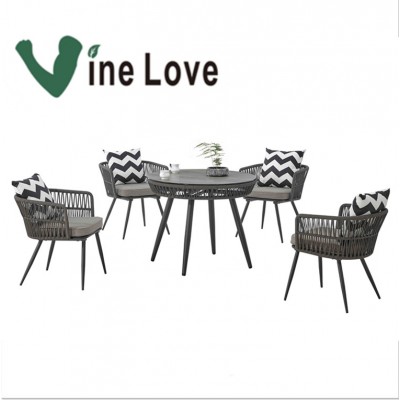 New design outdoor furniture garden sets high quality cheap fashion outdoor coffee table and chairs handmade patio furniture