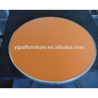 High quality used Restaurant Dinning Round HPL Laminate Table Top for sale