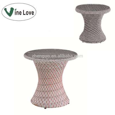 Top grade handweaved SGS garden PE rattan outdoor table