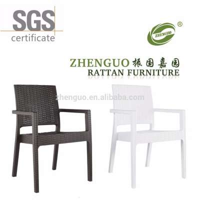 2017 hot sale garden plastic dining chair