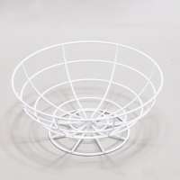 Metal wire fruit bowl basket for pantry  kitchen organizer furniture