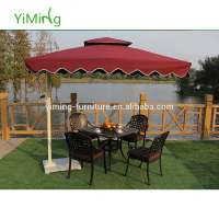 Outdoor heavy duty patio waterproof beach parasol garden umbrella