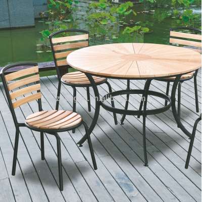 Modern ashwood outdoor popular jardin outdoor garden furniture