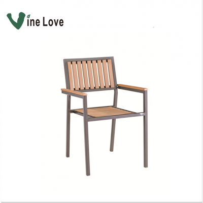 New Design Morden Hot-sale Outdoor Furniture Garden Comfortable Cheap High-quality Fashion Popular Patio Plastic Wood Chair